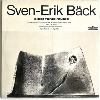 sven erik bäck – electronic music